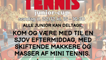 Junior minitennis-cup 22/12