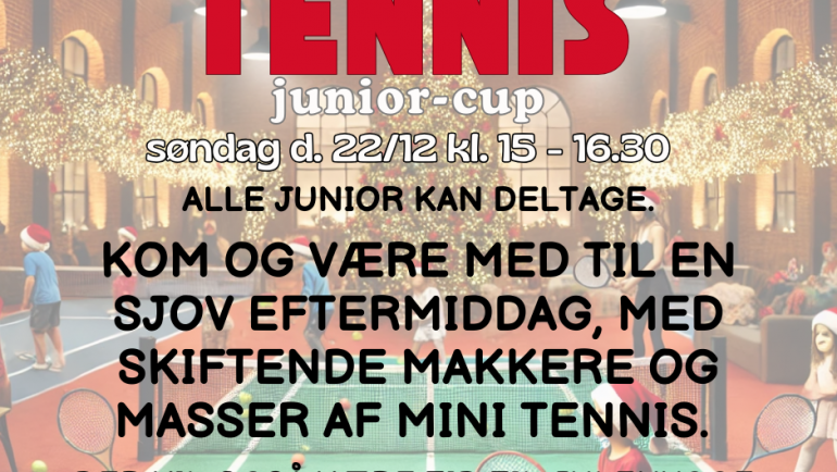 Junior minitennis-cup 22/12